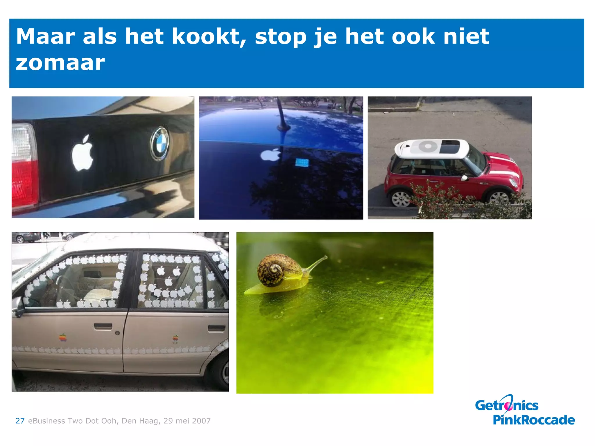 Maar als het kookt, stop je het ook niet zomaar 