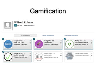 Gamification 
 