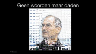 Foto: Marcopako
Geen woorden maar daden
 