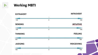 Werking MBTI
 