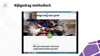 Kijkgedrag methodisch
 