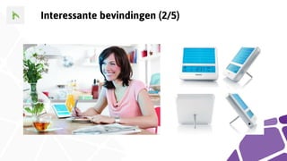 Interessante bevindingen (2/5)
 