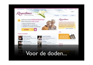 Voor de doden...
 