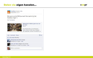 Delen via eigen kanalen…




Gastcollege VU
 