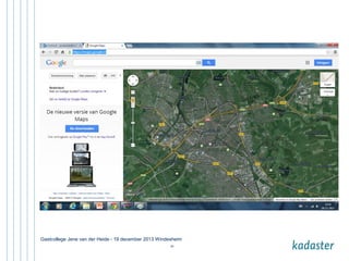 Gastcollege Jene van der Heide - 19 december 2013 Windesheim
24

 