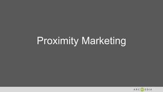 Proximity Marketing
 