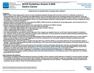 NCCN Clinical Practice Guidelines for Gastric Cancer Treatment and ...