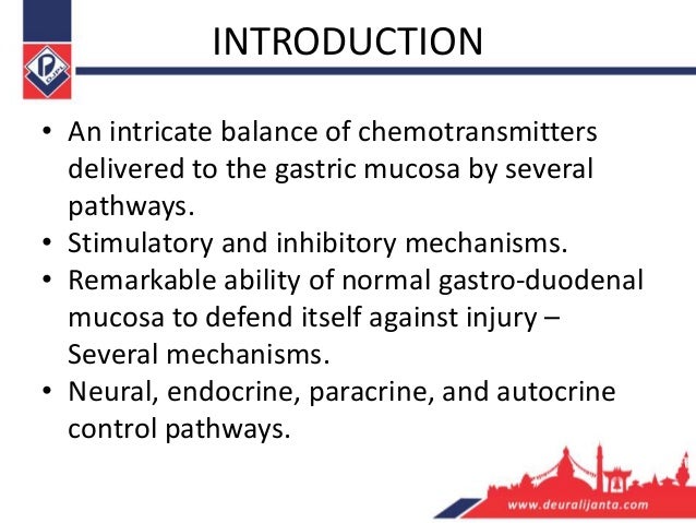 Gastric acid secretion