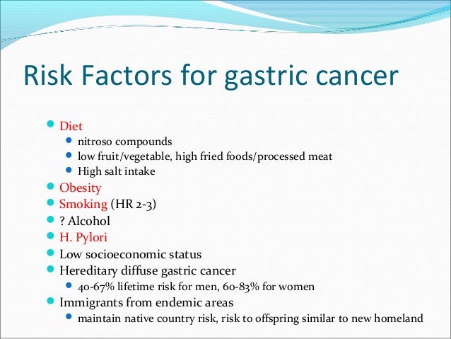 Gastric cancer