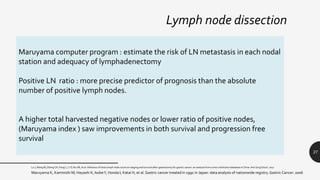 surgical management of gastric cancer | PPTX