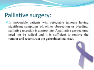 Fungating mass of the body of the stomach