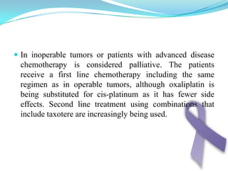 M StagingThe liver is the most common site for hematogenous metastases. Less common sites are the lungs, adrenal glands, kidneys, bone and brain.Pulmonary metastases and left pleural effusion