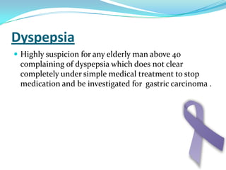 Treatment of H. pylori infection is a reasonable recommendationPremalignant Conditions of the StomachBenign Gastric UlcerInadequately biopsied ulcers  was mistakenly labeled as "benign"