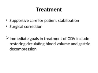 Gastric dilatation volvolus (GDV) a emergency condition in dog.pptx