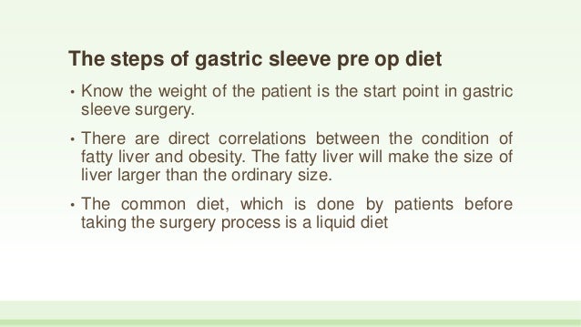 Preop liquid diet