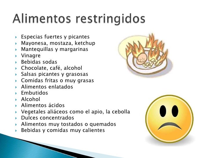 Resultado de imagen para dieta para personas con gastritis