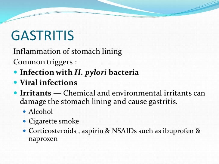 Gastritis