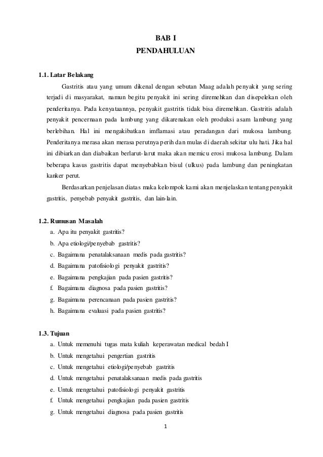 Askep Pasien Dengan Gastritis