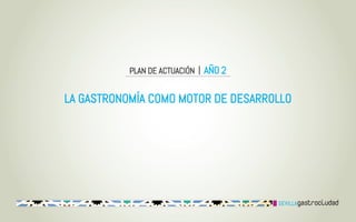 PLAN DE ACTUACIÓN | AÑO 2


LA GASTRONOMÍA COMO MOTOR DE DESARROLLO
 