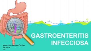 GASTROENTERITIS
INFECCIOSAMary Jose Santiago Benítez
Pediatría
7 A
 
