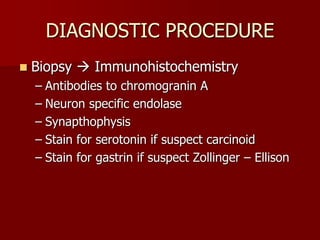 Gastroenteropancreatic neuroendocrine tumors h | PPT