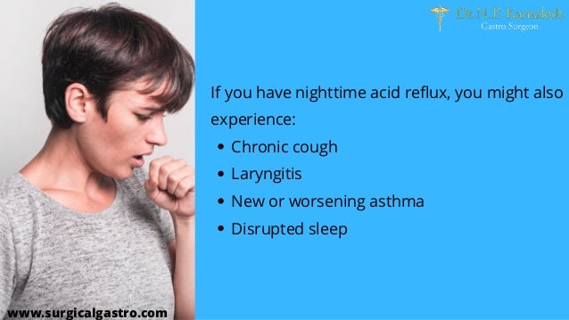 Gastroesophageal reflux disease