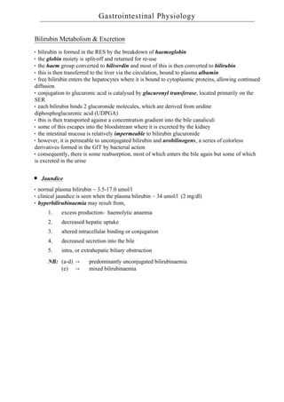 Gastrointestinal Physiology