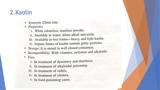 2.Kaolin
 