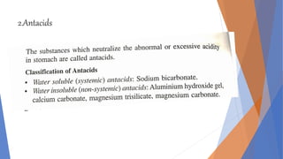 2.Antacids
 