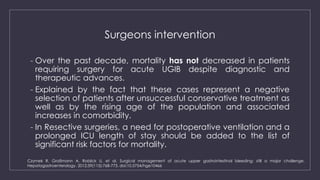 Upper Gastrointestinal Bleeding (UGIB) - General Approach | PDF