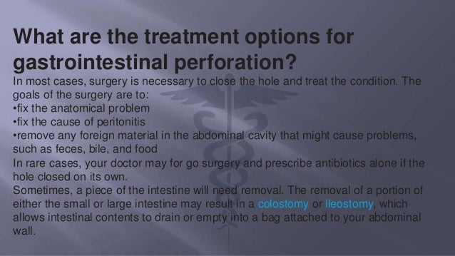 Gastro Intestinal Perforation
