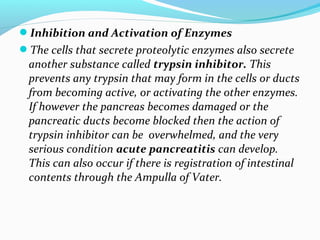 Inhibition and Activation of Enzymes
The cells that secrete proteolytic enzymes also secrete
another substance called tr...