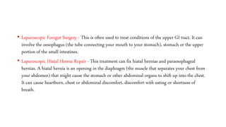 Gastrointestinal surgeries | PPT