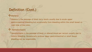 Gastrointestional bleeding | PDF