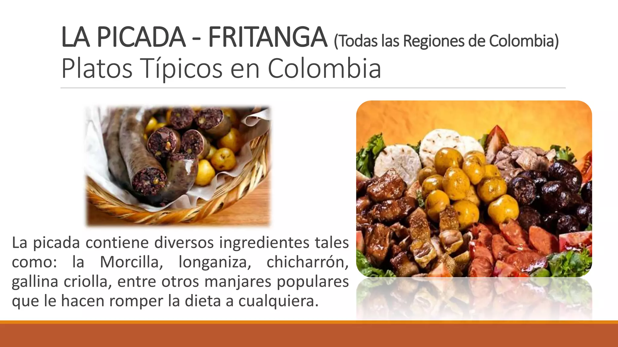 Gastronomía colombiana: comidas típicas colombianas Por: Pedro A ...