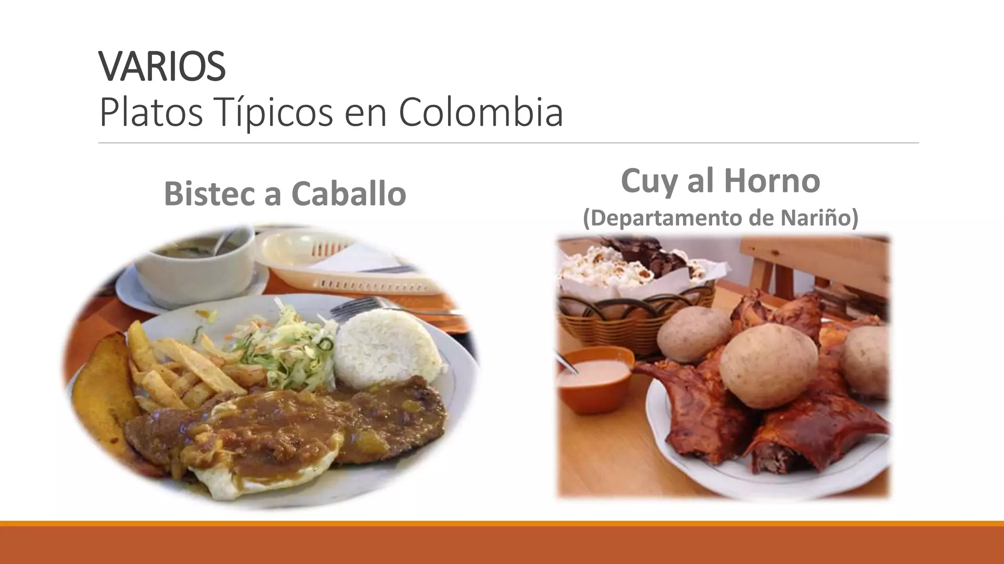 Gastronomía colombiana: comidas típicas colombianas Por: Pedro A ...