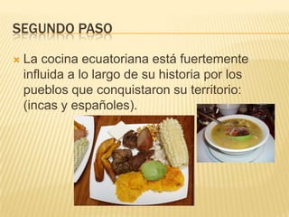 Gastronomía de ecuador