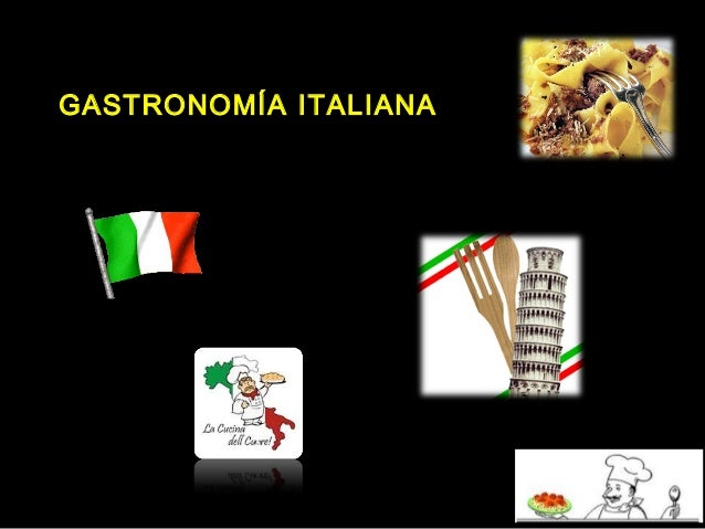 Gastronomía italiana