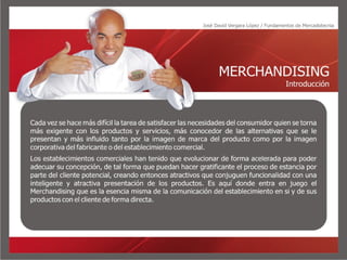 Gastronomía presentación merchandising 