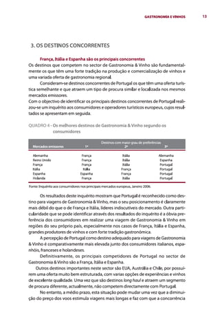 Gastronomia e vinhos