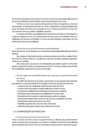 Gastronomia e vinhos