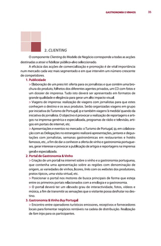 Gastronomia e vinhos