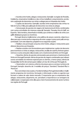 Gastronomia e vinhos