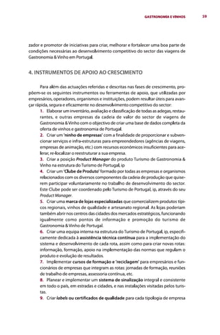 Gastronomia e vinhos