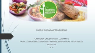 ALUMNA: DIANA BARRERA BURGOS
FUNDACION UNIVERSITARIA LUIS AMIGO
FACULTAD DE CIENCIAS ADMINISTRATIVAS, ECONOMICAS Y CONTABLES
MEDELLIN
2016
 