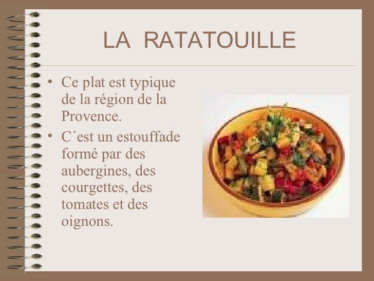 Resultado de imagen para ratatouille recette traditionnelle diapositives