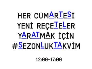 Gastronomika: #Gündönümü