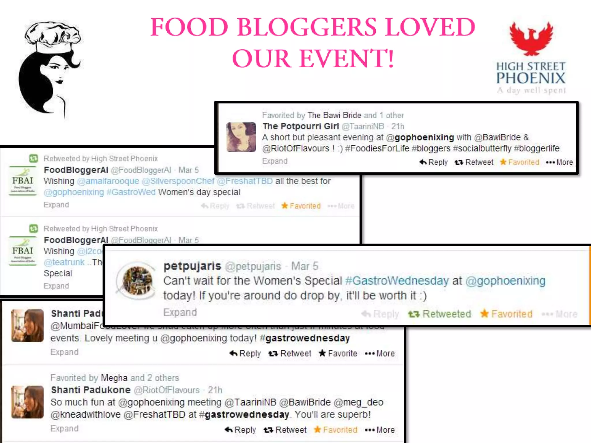 Social Media Case Study : Gastro Wednesday at High Street Phoenix