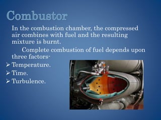 Contious Combustion Gas turbine | PPTX