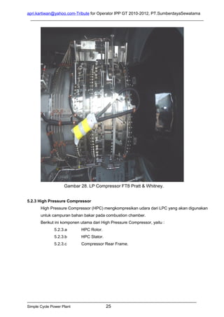 Gas turbine aeroderivative Module LM6000 PC | DOC